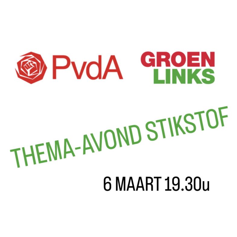 6 maart: thema-avond stikstof